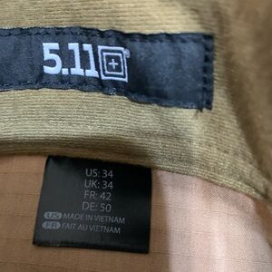 5.11 Tactical Kilt in tan camouflage